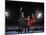 President-Elect Barack Obama and His Family Wave at the Election Night Rally in Chicago-null-Mounted Photographic Print