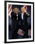 President-Elect Barack Obama and VP Joe Biden after Acceptance Speech, Nov 4, 2008-null-Framed Photographic Print