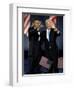 President-Elect Barack Obama and VP Joe Biden after Acceptance Speech, Nov 4, 2008-null-Framed Photographic Print