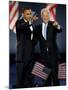 President-Elect Barack Obama and VP Joe Biden after Acceptance Speech, Nov 4, 2008-null-Mounted Photographic Print