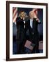 President-Elect Barack Obama and VP Joe Biden after Acceptance Speech, Nov 4, 2008-null-Framed Photographic Print