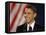 President-Elect Barack Obama Smiles During Acceptance Speech, Nov 4, 2008-null-Framed Stretched Canvas