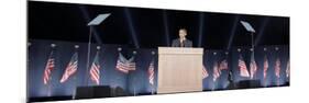 President-Elect Barack Obama Speaks on Election Night, Chicago, Illinois, Nov 4, 2008-null-Mounted Photographic Print