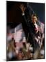 President-Elect Barack Obama Walking onto Stage to Deliver Acceptance Speech, Nov 4, 2008-null-Mounted Photographic Print