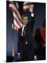 President-Elect Barack Obama Waves after Acceptance Speech, Nov 4, 2008-null-Mounted Photographic Print