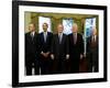 President-elect Barack Obama with All Living Presidents, January 7, 2009-null-Framed Photographic Print