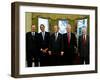 President-elect Barack Obama with All Living Presidents Smiling, January 7, 2009-null-Framed Photographic Print