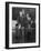 President-Elect Franklin Roosevelt and Wife Eleanor on the Rear Platform of His Special Train Car-null-Framed Photo