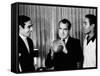 President-Elect Richard Nixon Was Visited by All-Americans-null-Framed Stretched Canvas