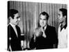 President-Elect Richard Nixon Was Visited by All-Americans-null-Stretched Canvas