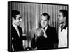 President-Elect Richard Nixon Was Visited by All-Americans-null-Framed Stretched Canvas