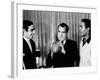 President-Elect Richard Nixon Was Visited by All-Americans-null-Framed Photo