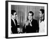 President-Elect Richard Nixon Was Visited by All-Americans-null-Framed Photo