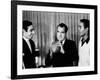 President-Elect Richard Nixon Was Visited by All-Americans-null-Framed Photo