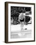 President Ford Swimming in the New White House Swimming Pool, July 5, 1975-null-Framed Photo