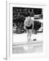 President Ford Swimming in the New White House Swimming Pool, July 5, 1975-null-Framed Photo