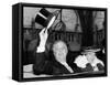 President Franklin and Eleanor Roosevelt Greeting Crowds in Washington DC-null-Framed Stretched Canvas