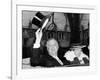 President Franklin and Eleanor Roosevelt Greeting Crowds in Washington DC-null-Framed Photo