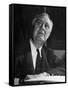 President Franklin D. Roosevelt Making a Speech-null-Framed Stretched Canvas