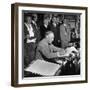 President Franklin D. Roosevelt, Signing the G.I. Bill-George Skadding-Framed Photographic Print