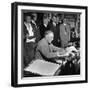 President Franklin D. Roosevelt, Signing the G.I. Bill-George Skadding-Framed Photographic Print