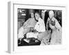 President Franklin Roosevelt at Pearl Harbor on June 11, 1944-null-Framed Photo