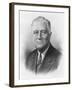 President Franklin Roosevelt in a Engraved Portrait by the Bureau of Printing and Engraving-null-Framed Photo