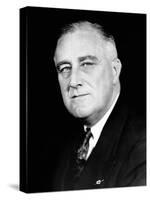 President Franklin Roosevelt in a Portrait Photo Released for the Second Inaugural, Jan 19, 1937-null-Stretched Canvas