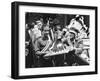 President Franklin Roosevelt in a War Bonnet-null-Framed Photo