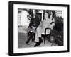 President Franklin Roosevelt Photographed with French General Henri Honore Giraud, Jan. 1943-null-Framed Photo