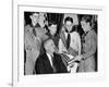 President Franklin Roosevelt Receives the Five-Millionth Copy of the Boy Scout Handbook-null-Framed Photo