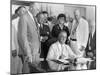 President Franklin Roosevelt Signs the Social Security Bill-null-Mounted Photo
