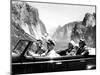 President Franklin Roosevelt Visiting Yosemite National Park-null-Mounted Photo