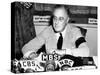 President Franklin Roosevelt Warns the Nation About German Provocations-null-Stretched Canvas