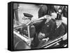 President Franklin Roosevelt with President Anastasio Somoza of Nicaragua-null-Framed Stretched Canvas