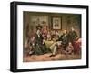 President Garfield and Family, Pub. 1882 (Colour Litho)-American School-Framed Giclee Print