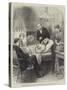 President Garfield Lying Wounded in His Room at the White House, Washington-null-Stretched Canvas
