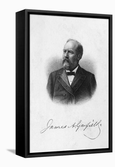 President Garfield-null-Framed Stretched Canvas