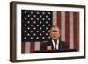 President George W. Bush Announced That 'Our War on Terror Begins with Al Qaeda-null-Framed Premium Photographic Print