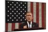 President George W. Bush Announced That 'Our War on Terror Begins with Al Qaeda-null-Mounted Premium Photographic Print