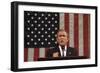 President George W. Bush Announced That 'Our War on Terror Begins with Al Qaeda-null-Framed Photo
