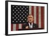 President George W. Bush Announced That 'Our War on Terror Begins with Al Qaeda-null-Framed Photo