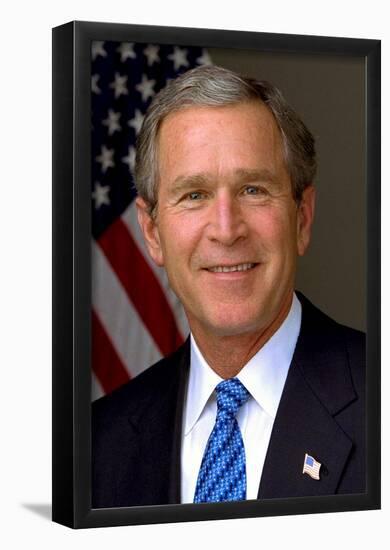 President George W. Bush Historical Photo Print Poster-null-Framed Poster