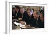 President George W. Bush Meets with His Cabinet on Oct. 10, 2001-null-Framed Premium Photographic Print