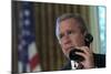 President George W. Bush on Telephone to Ny Gov. George Pataki and Nyc Mayor, Rudolph Giuliani-null-Mounted Photo