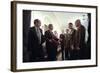 President George W. Bush with Chiefs of Staff, Oct. 24, 2001-null-Framed Photo