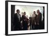 President George W. Bush with Chiefs of Staff, Oct. 24, 2001-null-Framed Photo