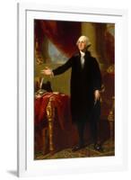 President George Washington Standing Historical-null-Framed Art Print