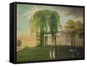 President George Washington-American School-Framed Stretched Canvas