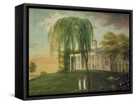 President George Washington-American School-Framed Stretched Canvas